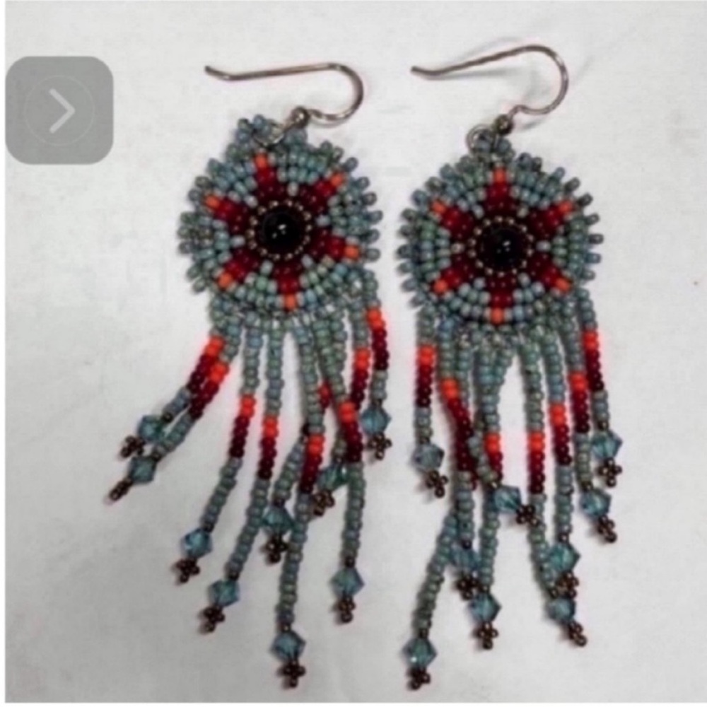 Elegant Beaded Earrings